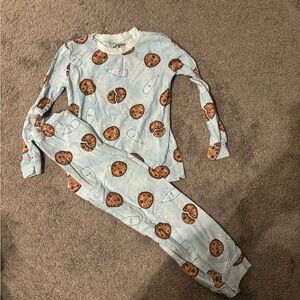 Esme Milk and Cookies Print Kids Pajamas size 6